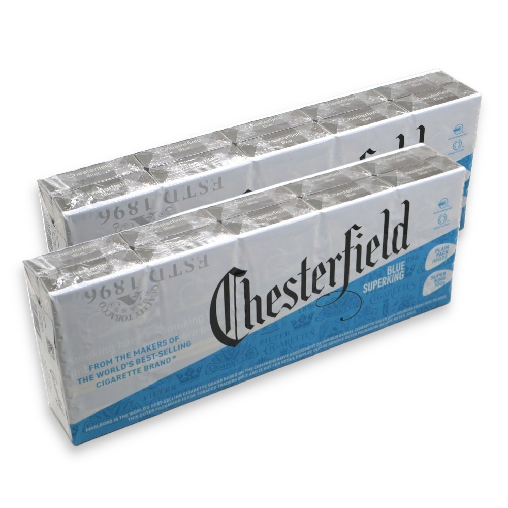 Chesterfield Blue (Formerly Bright) Superking 20 Packs