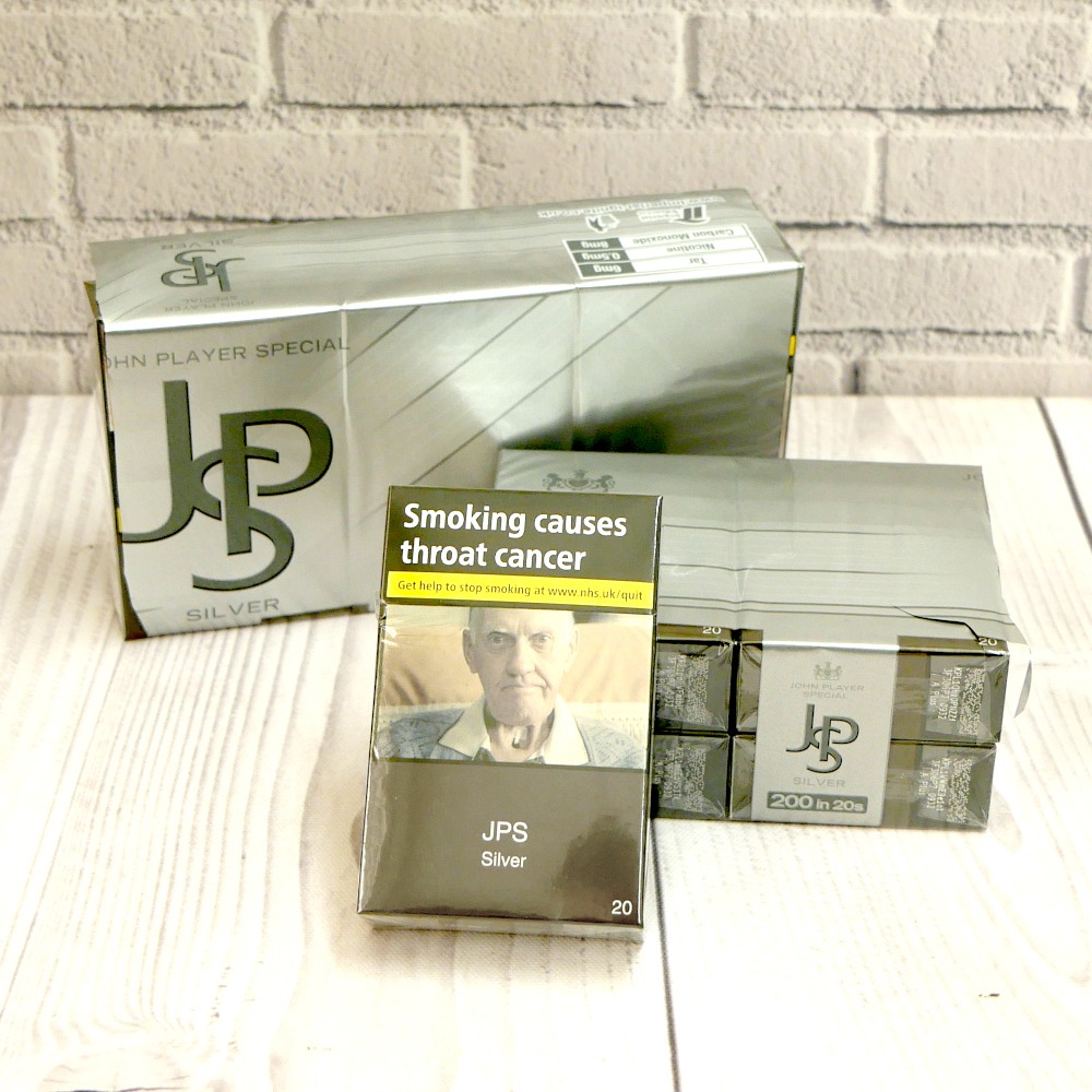 JPS Silver Kingsize 10 Packs