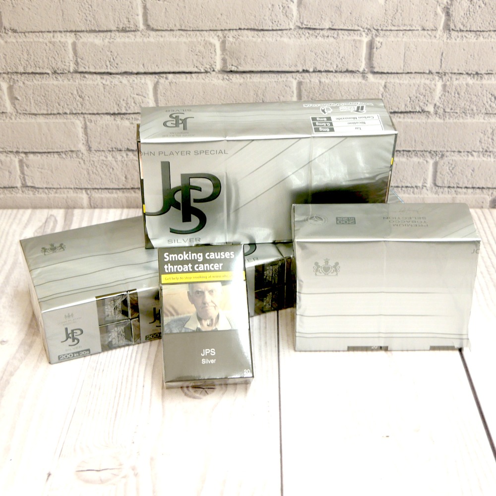 JPS Silver Kingsize 20 Packs