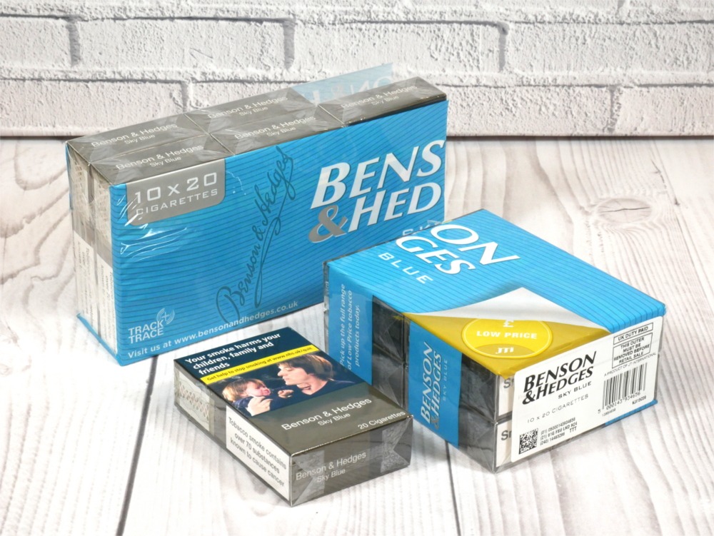 Benson & Hedges Sky Blue Kingsize 10 Packs