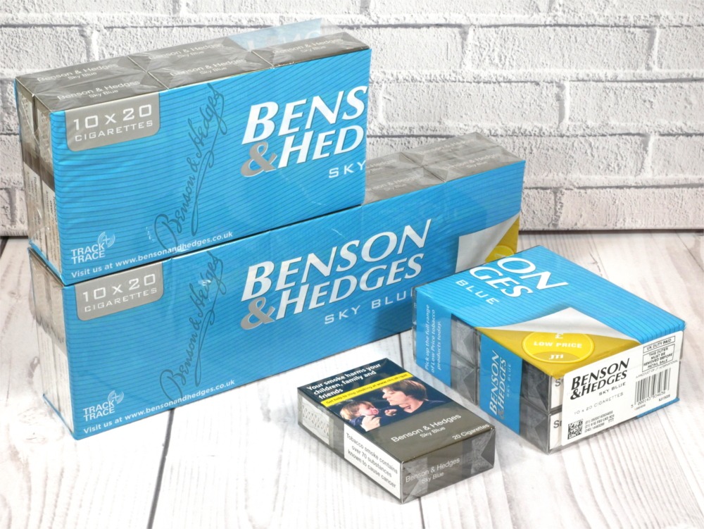 Benson & Hedges Sky Blue Kingsize 20 Packs