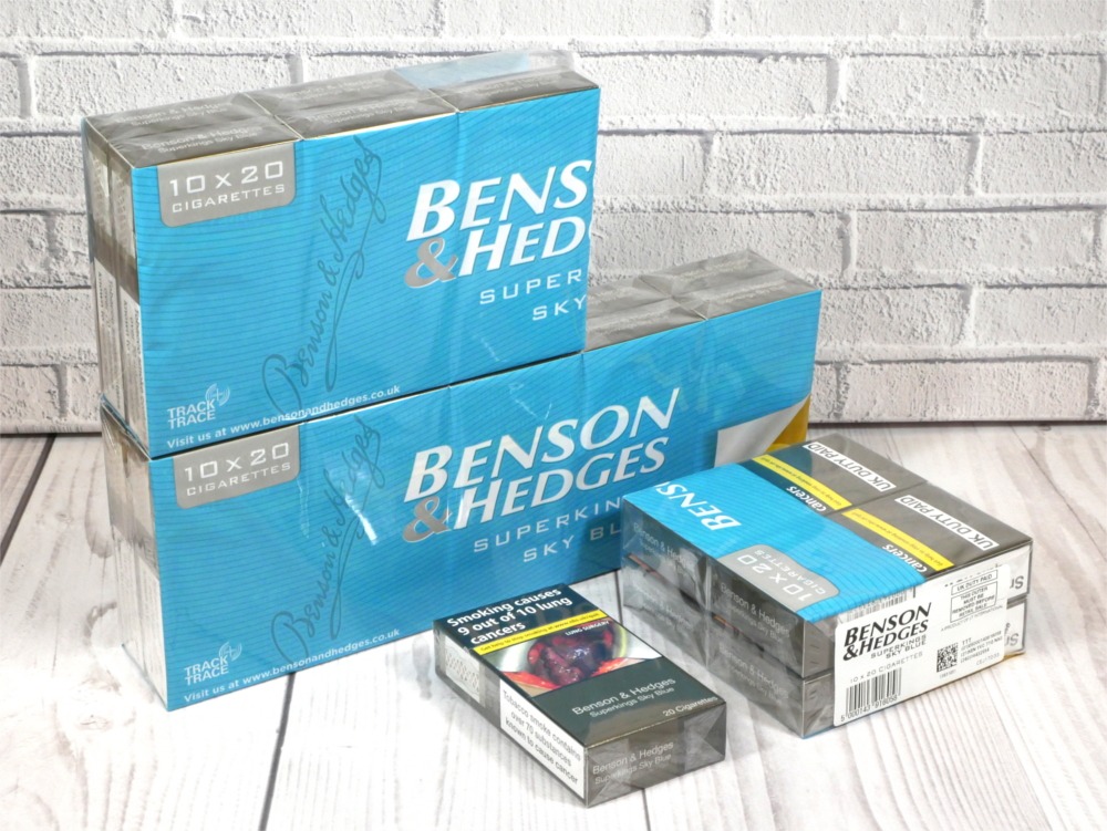 Benson & Hedges Sky Blue Superking 20 Packs