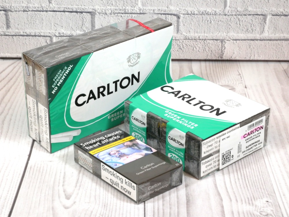 Carlton Green Filter Superkings 10 Packs