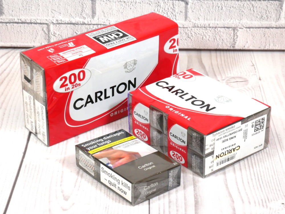 Carlton Red Original Kingsize 10 Packs