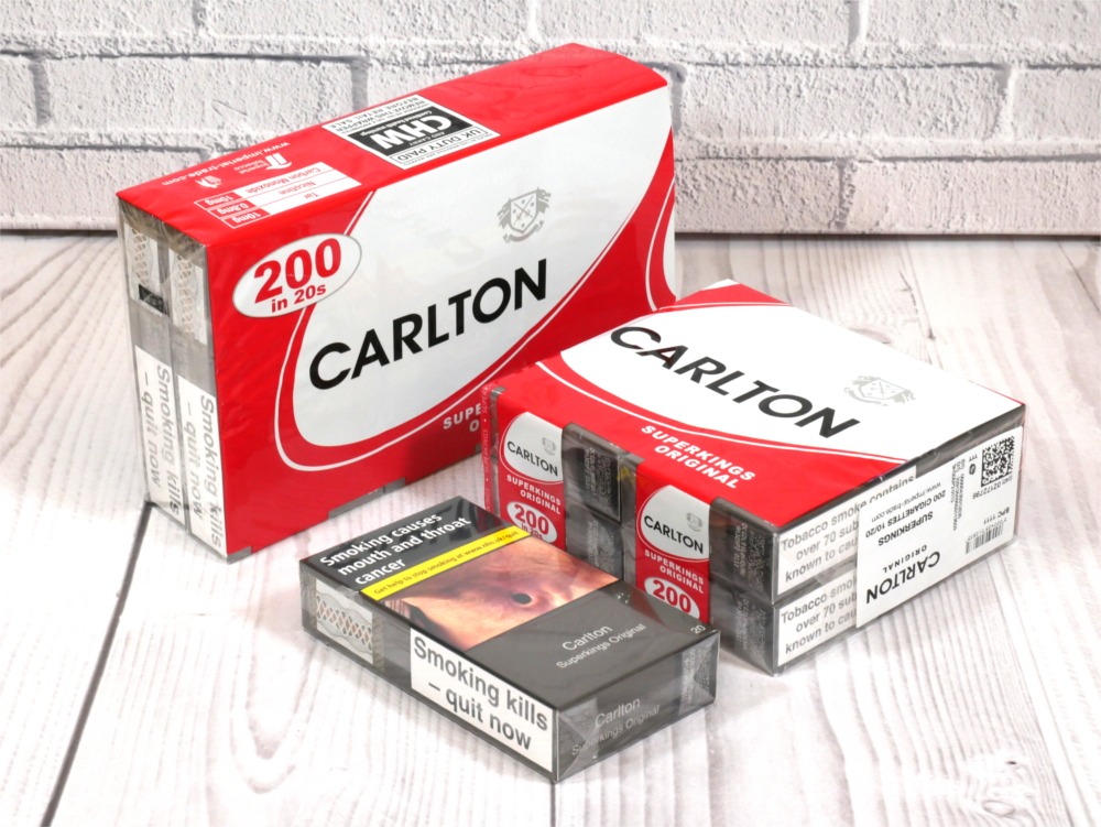Carlton Red Original Superking 10 Packs