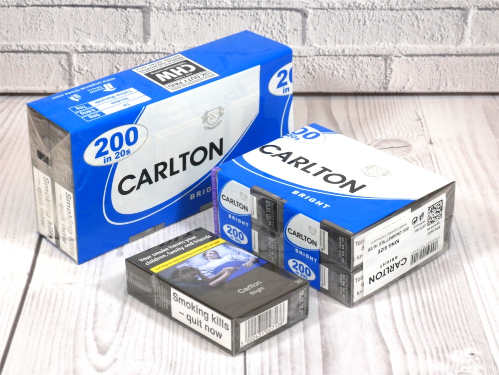 Carlton Bright Blue Kingsize 10 Packs