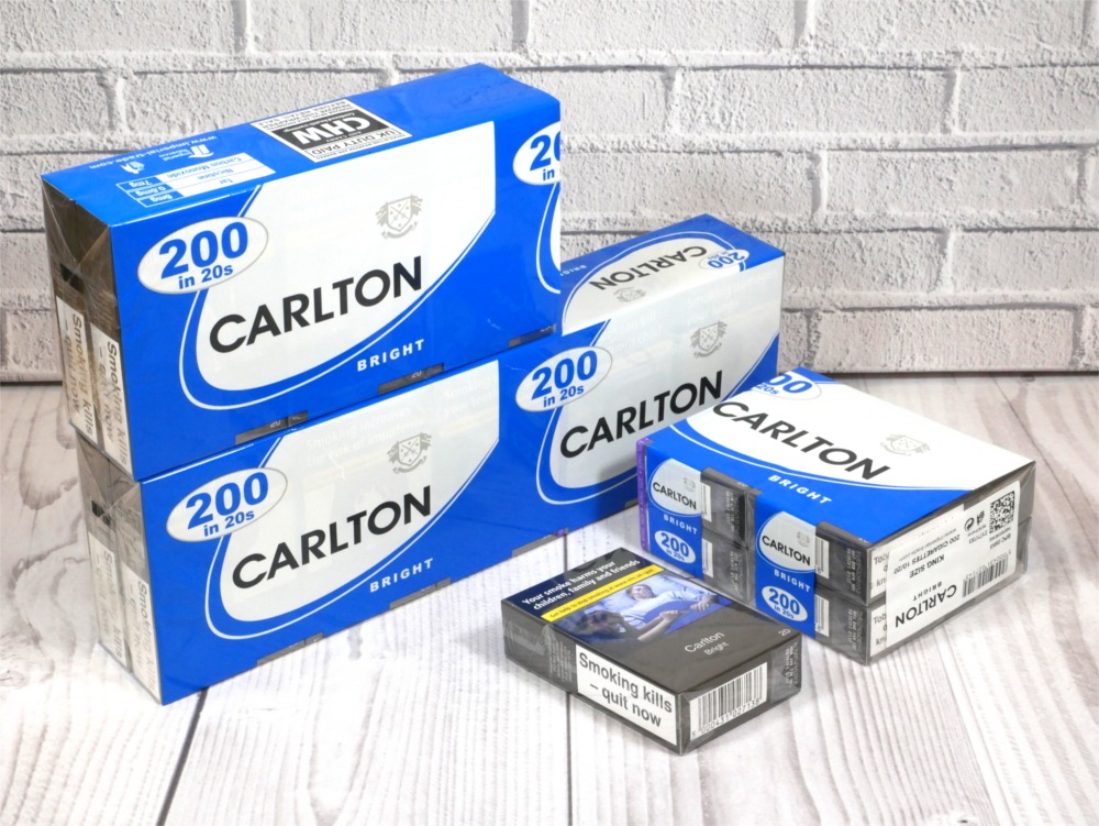 Carlton Bright Blue Kingsize 20 Packs