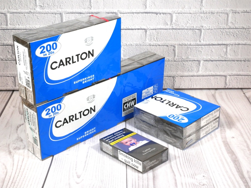 Carlton Bright Blue Superking 20 Packs