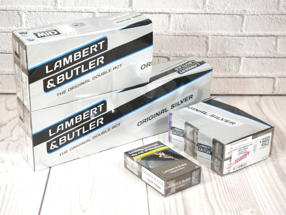 Lambert & Butler Original Silver Kingsize 20 Packs