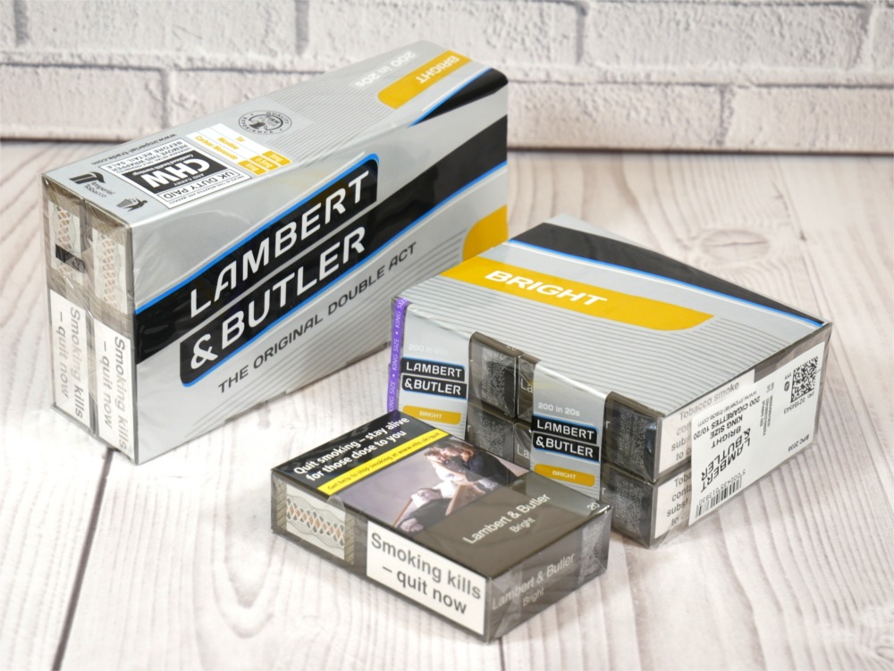Lambert & Butler Bright Gold Kingsize 10 Packs