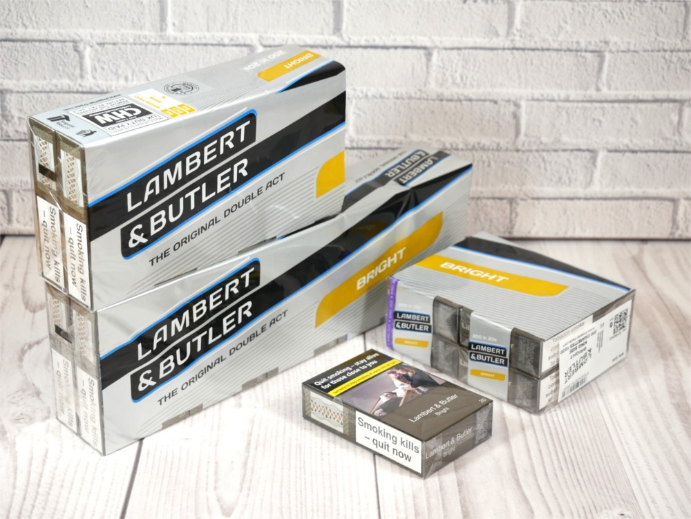 Lambert & Butler Bright Gold Kingsize 20 Packs