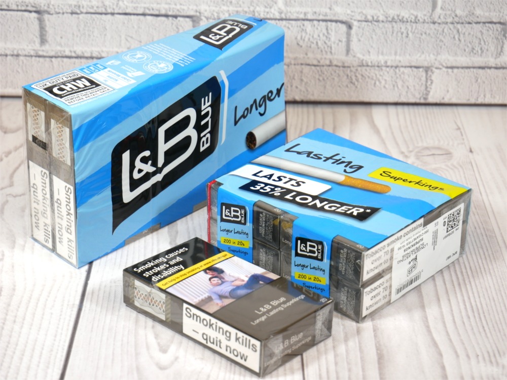 Lambert & Butler Blue Original Longer Lasting Superking 10 Packs