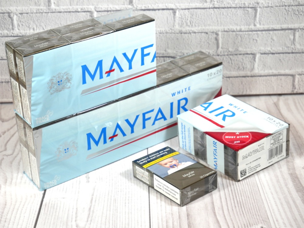 Mayfair Kingsize White 20 Packs