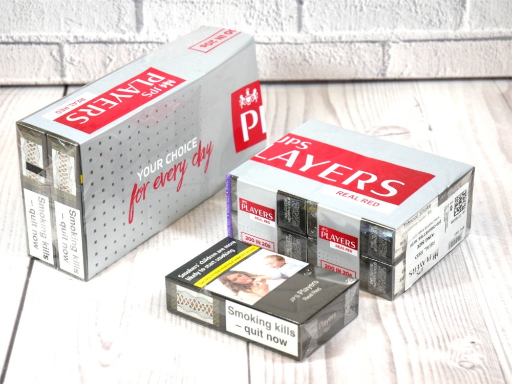 Players Real Red Kingsize 10 Packs
