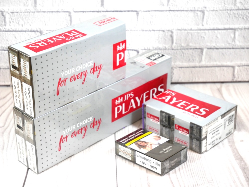 Players Real Red Kingsize 20 Packs