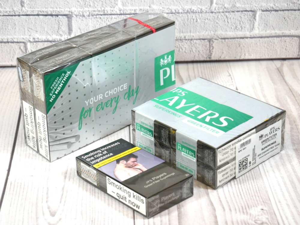Players Green Filter Superkings 10 Packs