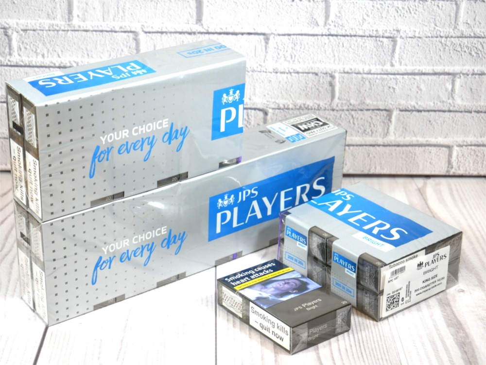 Players Bright Blue Kingsize 20 Packs