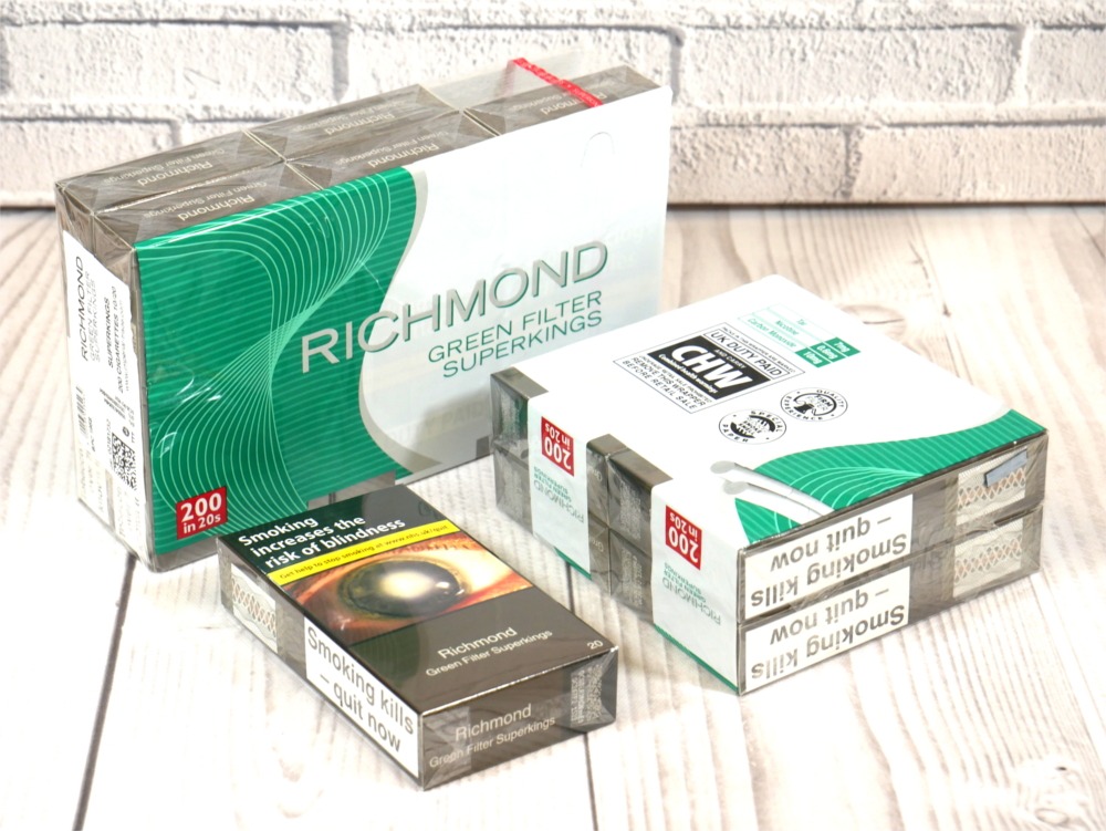Richmond Green Filter Superkings 10 Packs