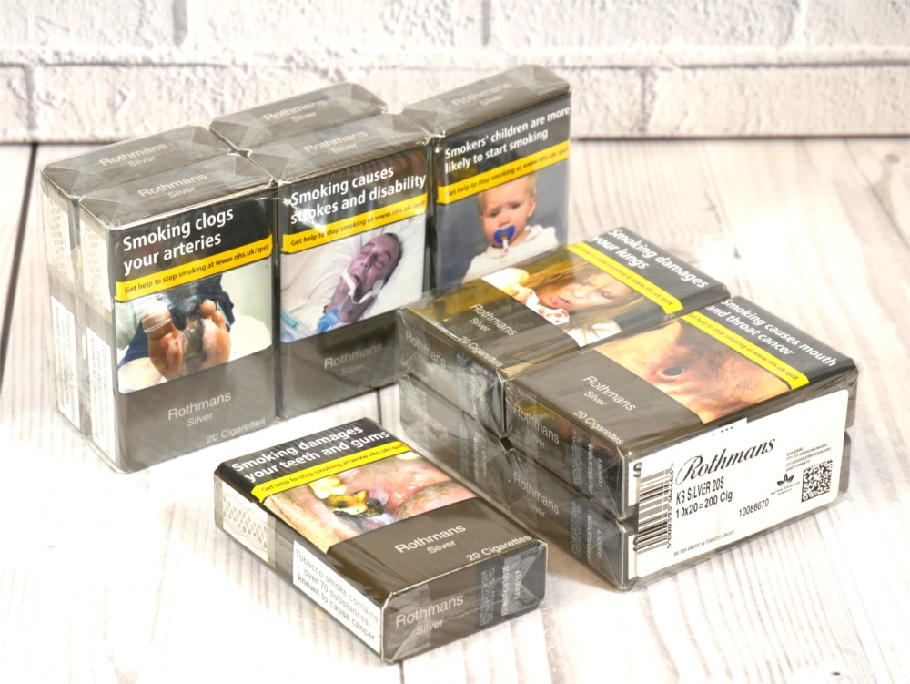 Rothmans Silver Kingsize 10 Packs