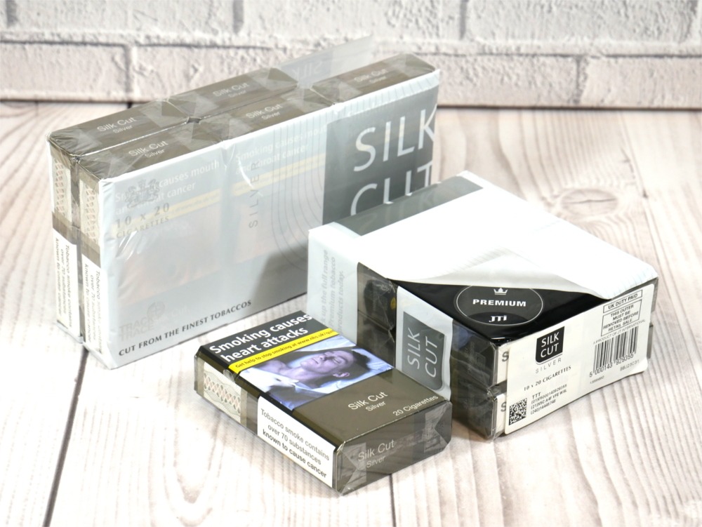 Silk Cut Silver Kingsize 10 Packs