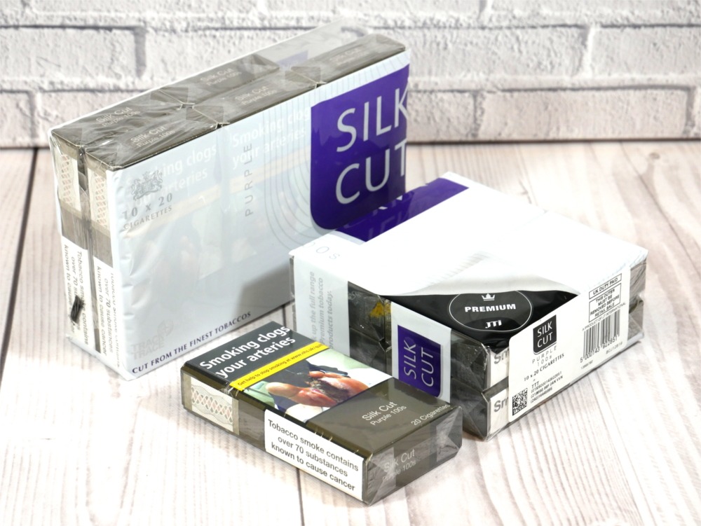 Silk Cut 100s Purple Superking 10 Packs