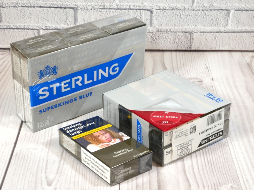 Sterling Blue Superking 10 Packs
