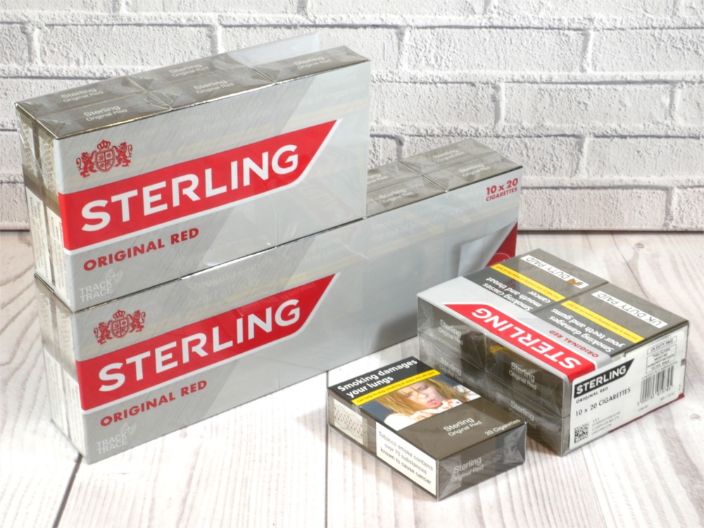 Sterling Original Red Kingsize 20 Packs