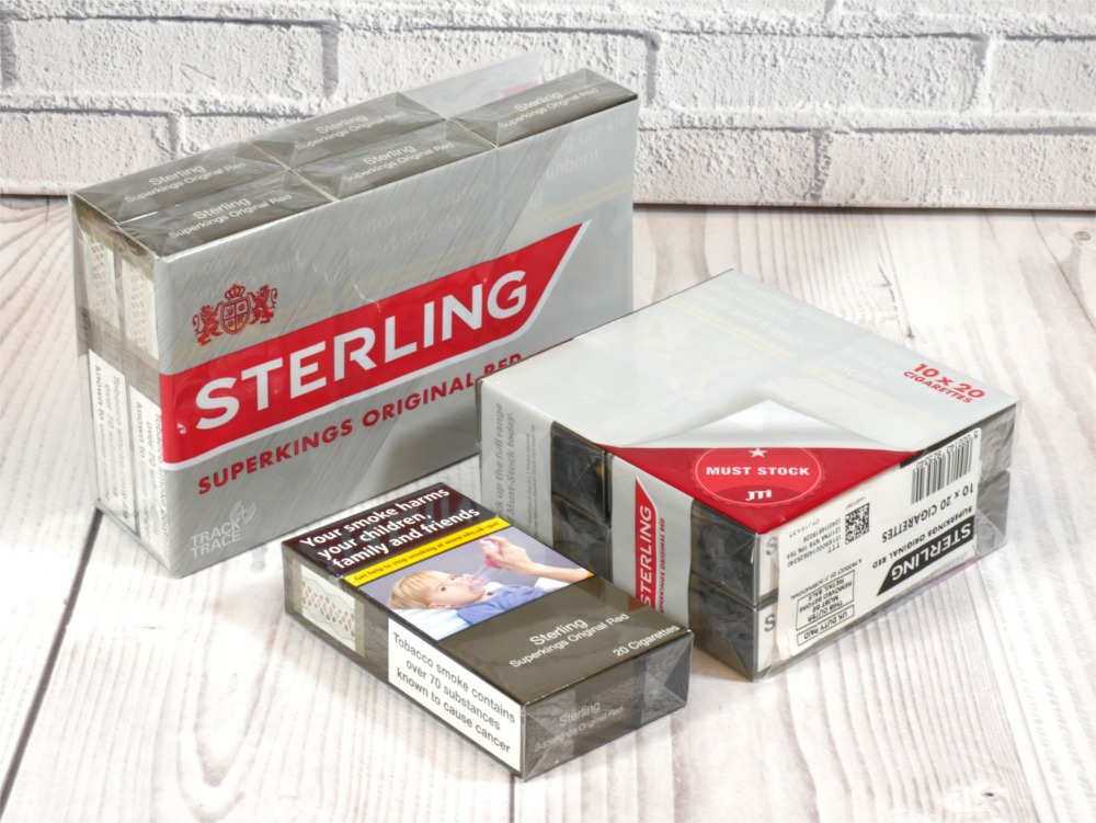 Sterling Red Superking 10 Packs