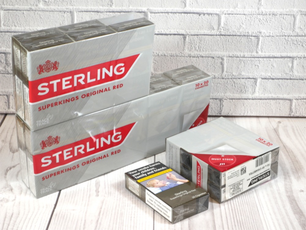Sterling Red Superking 20 Packs