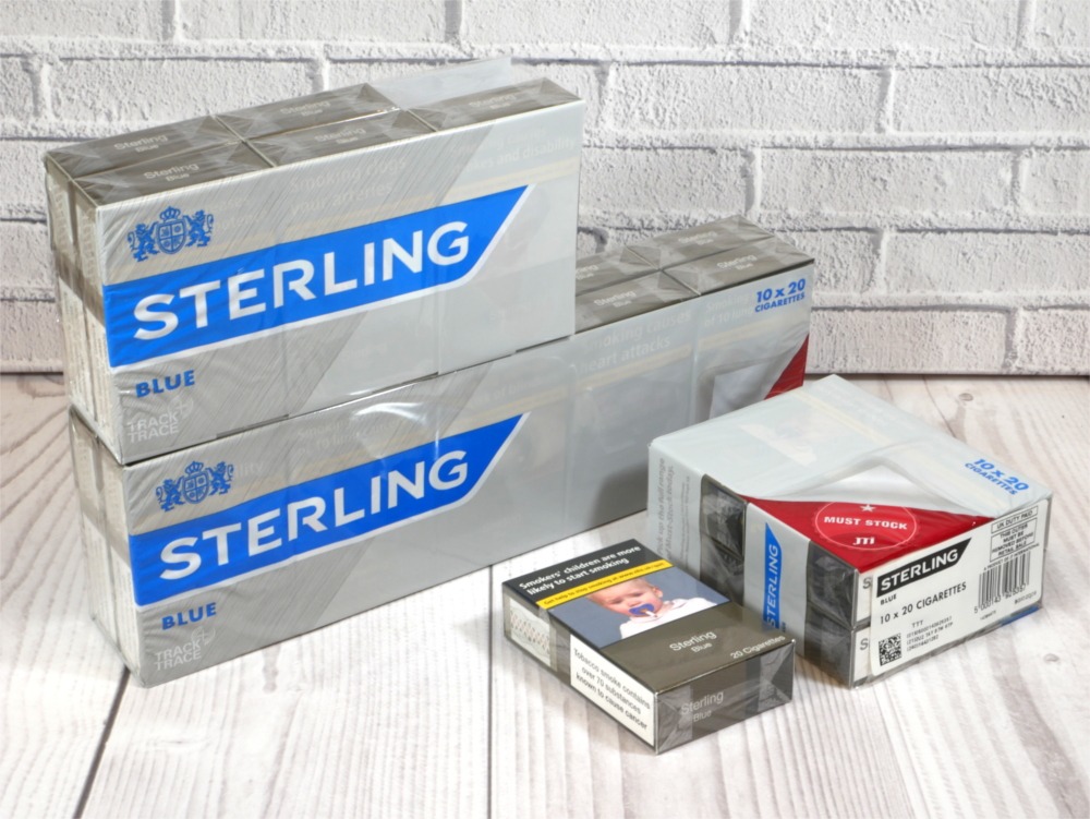 Sterling Blue Kingsize 20 Packs