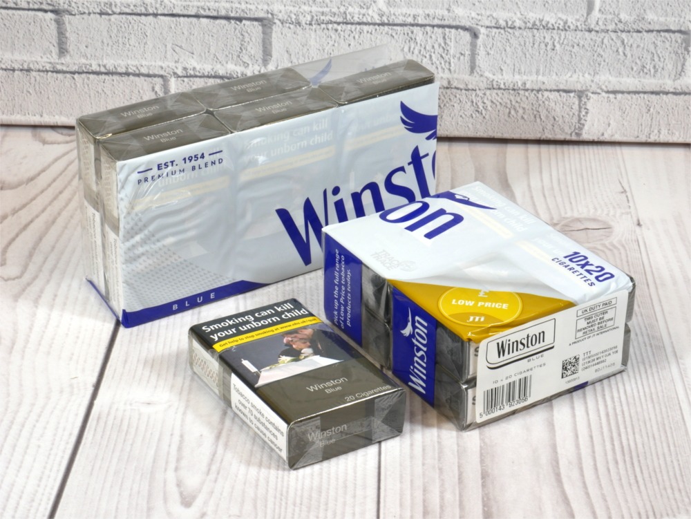 Winston Blue 10 Packs