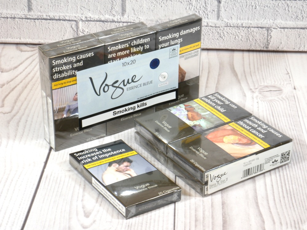 Vogue Essence Blue Superslims 10 Packs