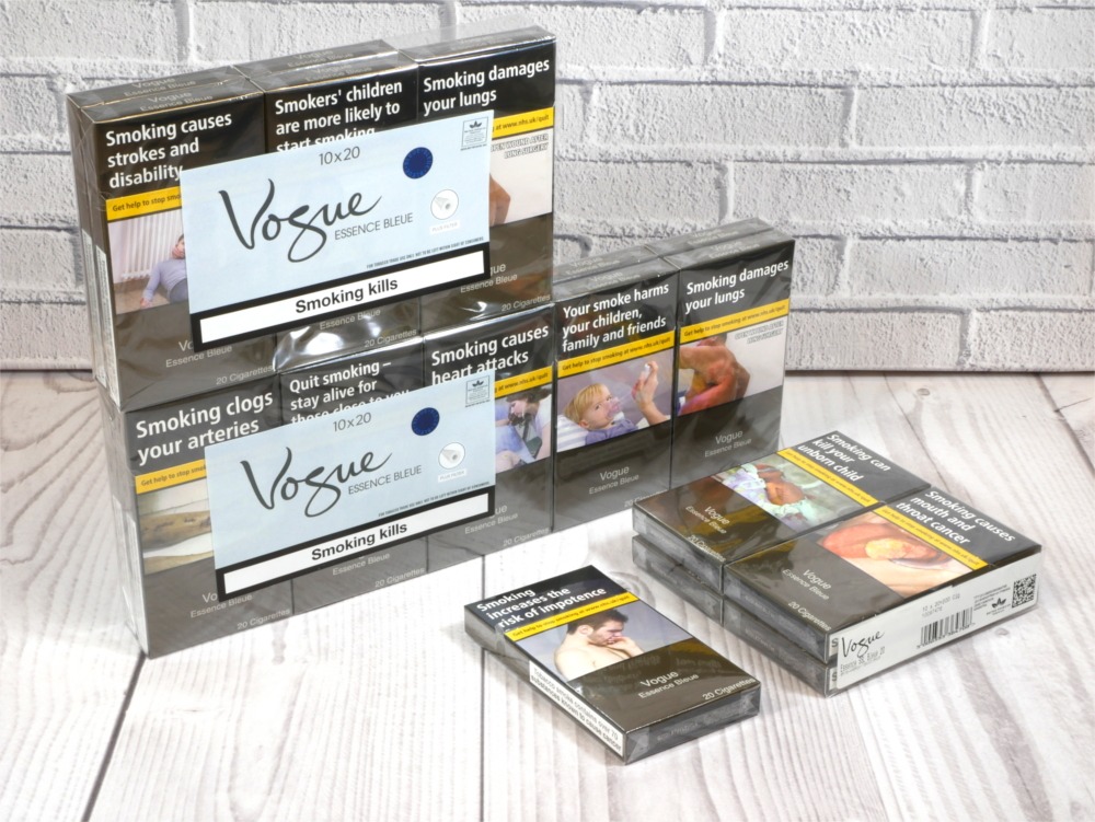 Vogue Essence Blue Superslims 20 Packs