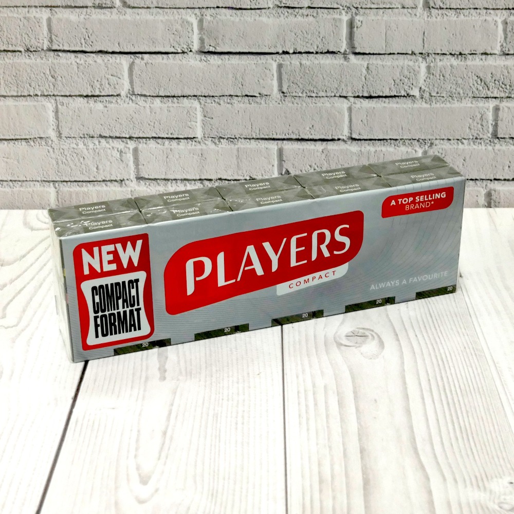 Players Compact Red 10 Packs
