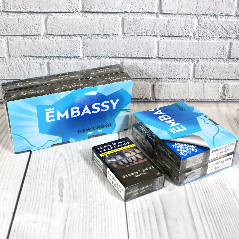 Embassy Signature New Crush Kingsize 10 Packs