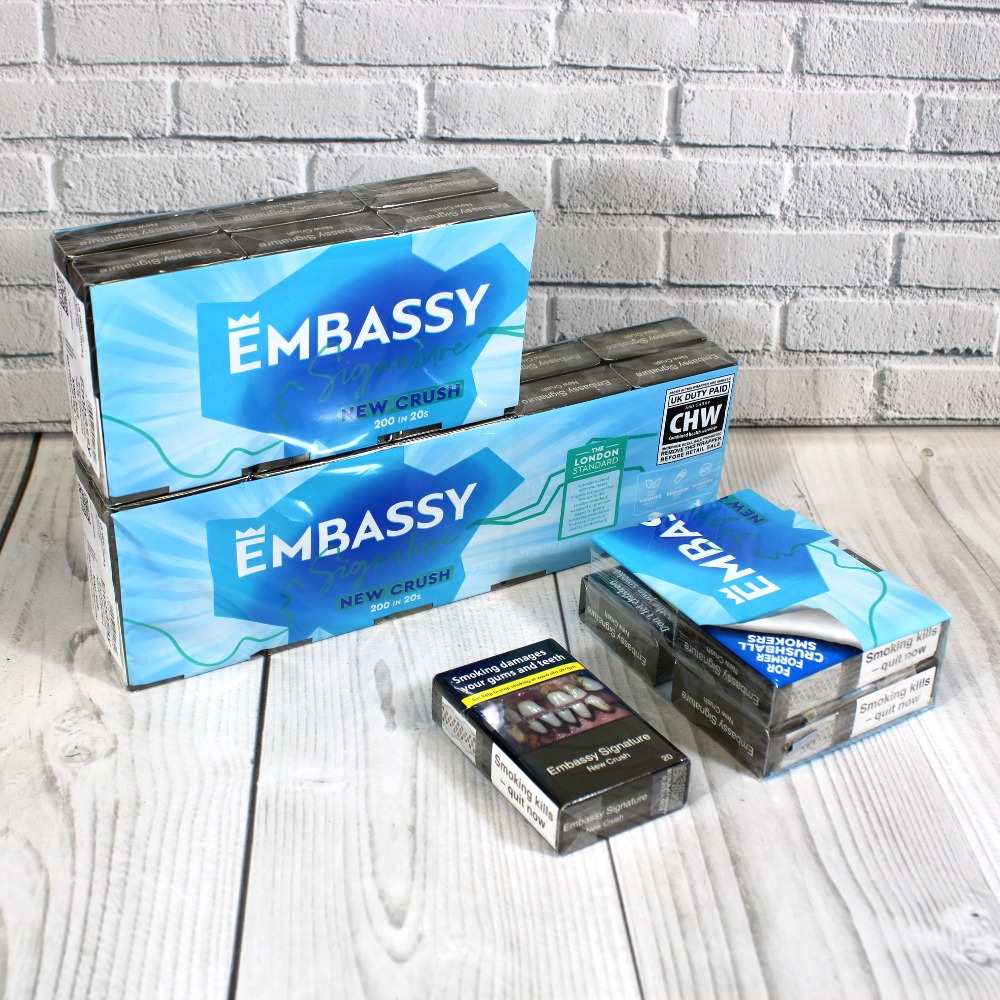 Embassy Signature New Crush Kingsize 20 Packs