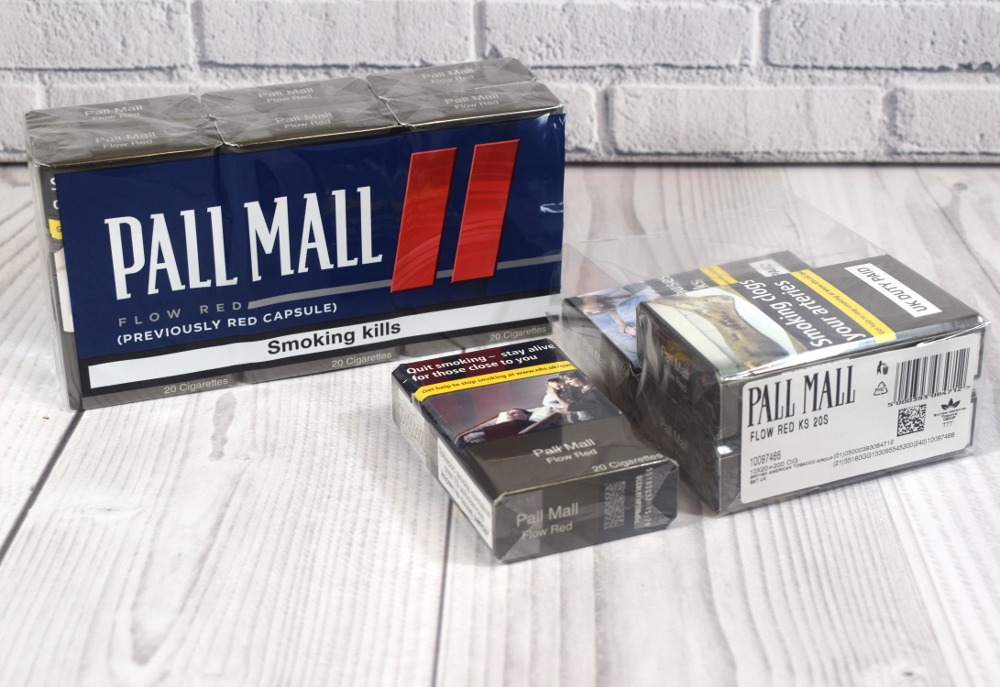 Pall Mall Flow Red Kingsize 10 Packs