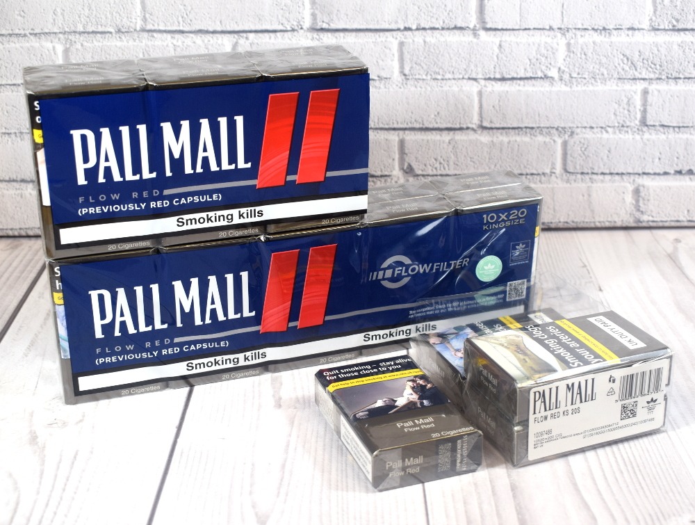 Pall Mall Flow Red Kingsize 20 Packs
