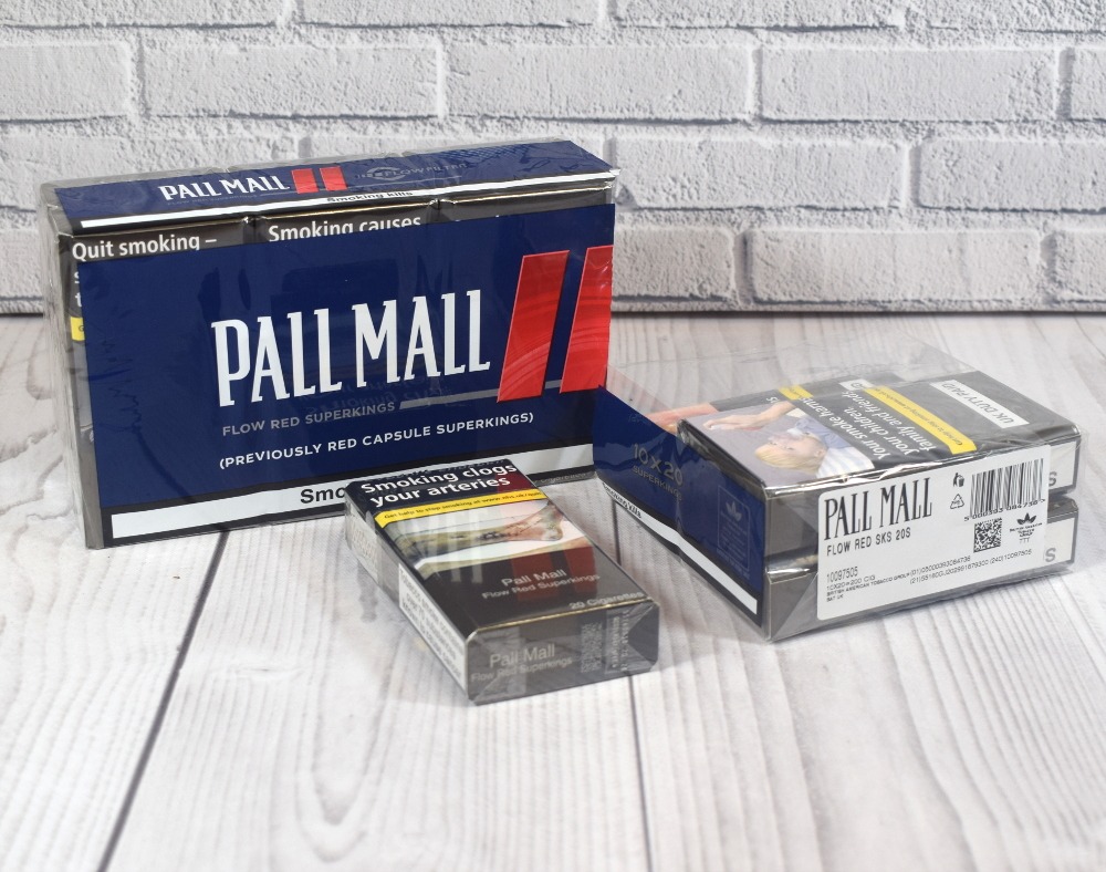Pall Mall Flow Red Superkings 10 Packs