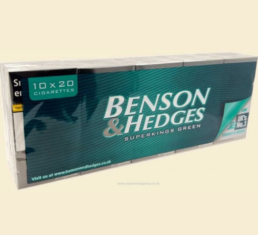 Benson & Hedges Superkings Green