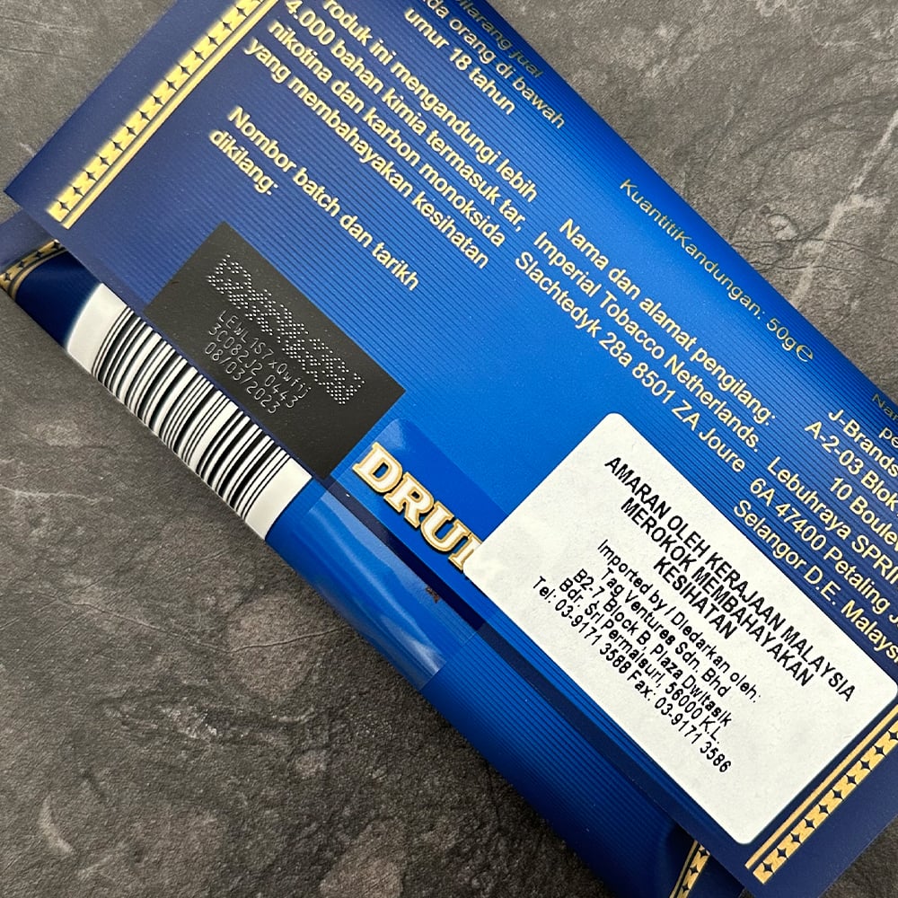 Drum Original Blue 50g Rolling Tobacco